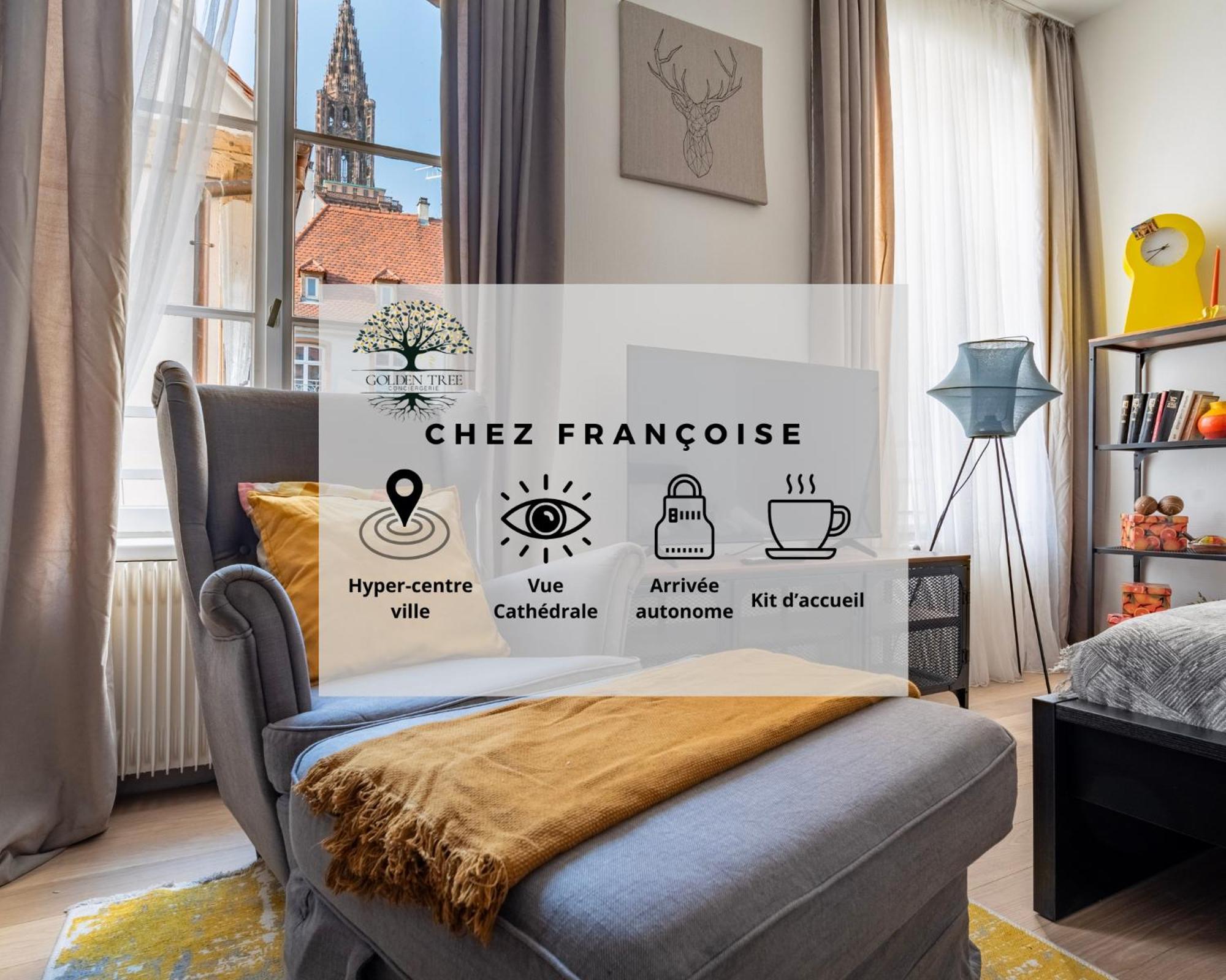 شقة Chez Francoise - Hyper-Centre, Vue Cathedrale ستراسبورغ المظهر الخارجي الصورة